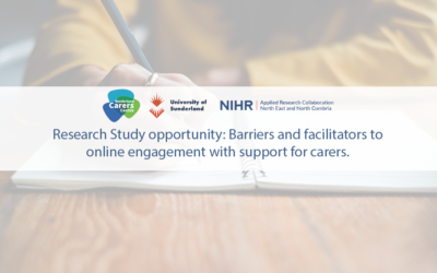 Research Study: Barriers and facilitators to online engagement with support for carers